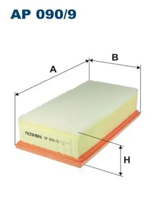 FILTRON AP 090/9 Hava Filitresi 9800097580, 3639397, 1638027680
