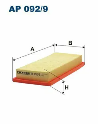 FILTRON AP 092/9 Hava Filitresi Bıpper Nemo Fıorıno Tu3a (1,4 8v) Benzınlı 1444SC