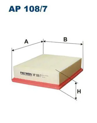 FILTRON AP 108/7 Hava Filtresi Hyundaı Sonata V Nf 2.4i 16v 162hp 03-05- 281133K010, CA10083, LX1808
