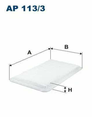 FILTRON AP 113/3 Hava Filitresi Mazda 3 2004 2014 Mazda 2 2003 2007 ZJ0113Z40