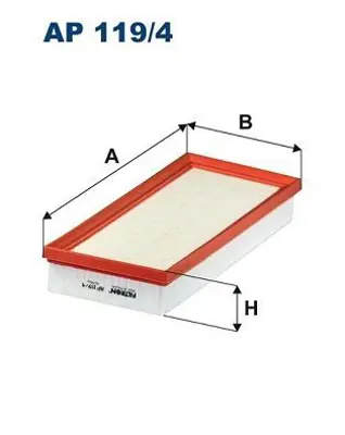 FILTRON AP 119/4 Hava Filitresi A2780940004