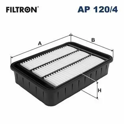 FILTRON AP 120/4 Hava Filtresi P4007 2.2 Hdı-Cıtroen C-Crosser 2.2 Hdı-Lancer X 08 1500A023, 1444RU, 1444SJ, 1444WS, 1444XE, 1500A086, MZ690445, MZ690970, TS200021, 1444RT