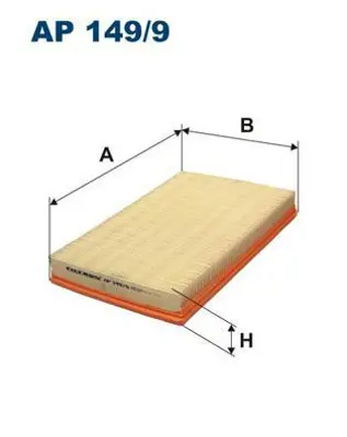 FILTRON AP 149/9 Hava Filitresi Volkswagen Fox PC3214E