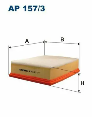 FILTRON AP 157/3 Hava Filitresi Transporter T4 Aab Aac Abl Acu Acv Aja Ajt 1,9td - 2,0 - 2,4d - 2,5tdı 9003 Sungerlı 074129620A