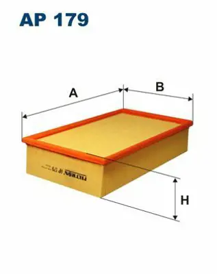 FILTRON AP 179 Hava Filitresi 4A0129620