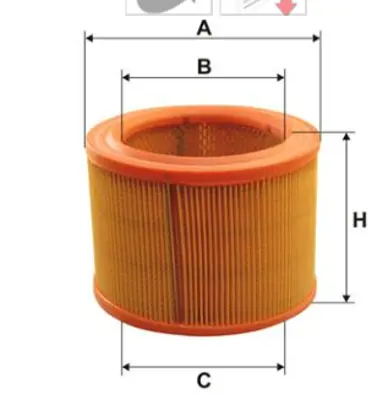 FILTRON AR 308 Hava Filtresi Berlıngo 96 P306 98-01 Partner 96 Xsara 97-00 1.8d-1.9d 1444G0