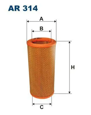 FILTRON AR 314 Hava Filitresi 144596, 95658483