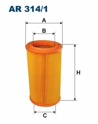 FILTRON AR 314/1 Hava Filitresi 1444H2, 1444VE, 1444H1, E147009, 95658437, 95658483, 9401445968, 14440000000, 1444E7, 1444F2