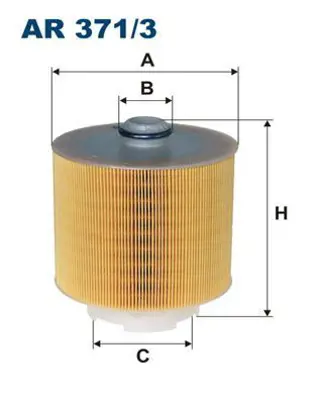 FILTRON AR 371/3 Hava Filtresi Audı Allroad Iı 4fh 3.0 Tdı V6 232hp 05-06-10-08 4F0133843B