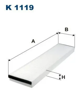 FILTRON K 1119 Polen Filitresi 64311496710