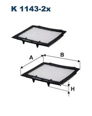 FILTRON K1143-2X Polen Filitresi Range Rover Iı P38a 94>02 BTR8037