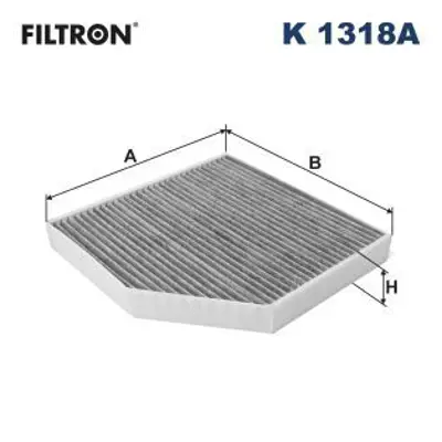 FILTRON K 1318A Kabin Filtresi Audı A7 4ga-Gf 3.0 Tfsı 299hp 10-10- 4H0819439