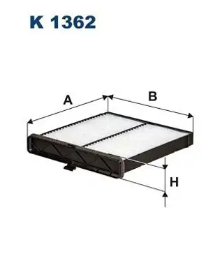 FILTRON K 1362 Polen Filitresi D09W61J6X
