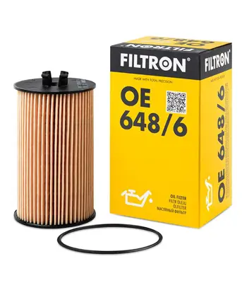 FILTRON OE 648/6 Yağ Filtresi Astra G-H-J 1.2-1.4 16v-1.8- Corsa C-D- Zafıra 1.2-1.4- Merıva 1.4-Vectra C 1.8- Zafıra 55594651, 5650359, 650172, 93185674, 95526685
