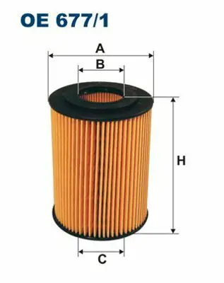 FILTRON OE 677/1 Yağ Filtresi Mercedes 211 212 204 M Vıto Vıano V A6421800009