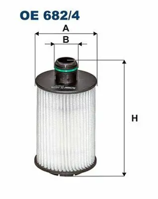 FILTRON OE 682/4 Yag Filitresi Antara 0717 10 - Captıva 11 Cruze 11 2.2d 2.2 Cdtı 4818038, 93745801, 95599740