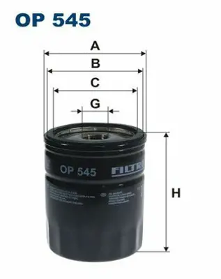 FILTRON OP 545 Yag Filitresi Doblo Brava Bravo Fıorıno Tmpr Tıpo Uno Slx Albea Palıo Punto Marea Panda Stılo 46468378