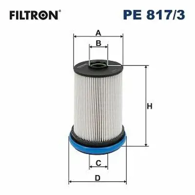 FILTRON PE 817/3 Yakıt Filitresi Ford Mondeo V (Cf) 2.0 Ecoblue 19> S-Max (Cj, Wa6) 2.0 Ecoblue 19>galaxy Iıı (Ck) 2.0 2366317, J1G39176BB, J1GZ9365C
