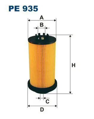 FILTRON PE 935 Yakıt Filitresi M-Benz Axor 457 - 501 - 502 - 560 - Travego A4570900051, A5410900051, A5410900151, A5410920305, A5410920405, A5410920505, A5410920605, A5410920805, A5410920905, 4570900051