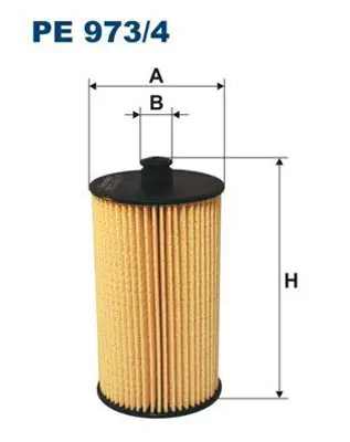 FILTRON PE 973/4 Yakıt Filitresi (Mazot) Crafter 2,5tdı Bjm Bjk 0611 2E0127159