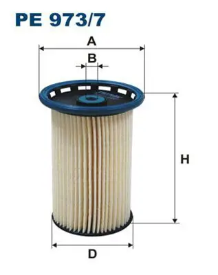 FILTRON PE 973/7 Yakıt Filtresi Passat 05 Sharan 10 Tıguan 07 Audı Q3 11 Seat Alhambra 11 2.0 Tdi 7N0127177, 7N0127177B, 7N0127400D, 7N0127400, 7N0127177A, 7N0127177C, 77368556, 7N0127400A, 7N0127400E