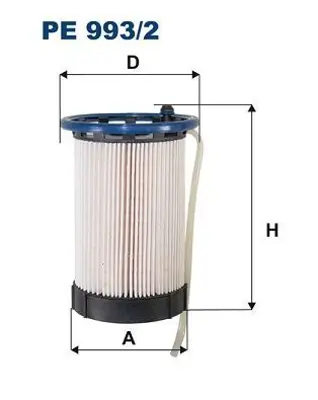 FILTRON PE 993/2 Yakıt Filitresi 5Q0127177A