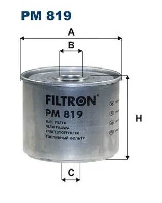 FILTRON PM 819 Yakıt Filitresi 93FF9150AA