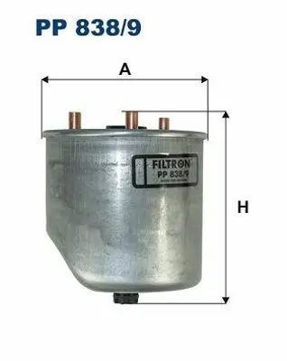 FILTRON PP 838/9 Yakıt Filitresi AV6Q9D410AA