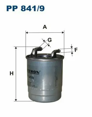 FILTRON PP 841/9 Yakıt Filitresi A6420920401