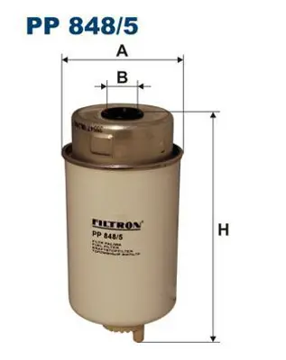 FILTRON PP 848/5 Yakıt Filitresi 1709059, 1712933, 1712934, 2C119176AA, 2C119176AB, 2C119176BA, 2C119176BB, 4032667, 4352681, 4386518