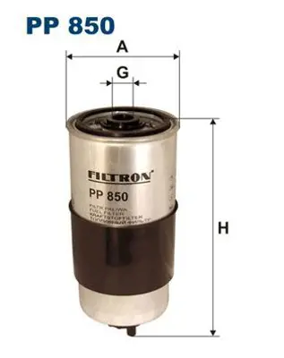 FILTRON PP 850 Yakıt Filitresi 028127435A