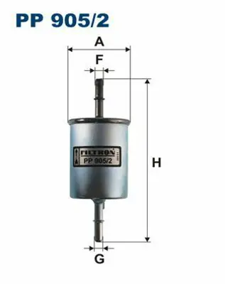 FILTRON PP 905 Yakıt Filtresi Brava-Bravo-Marea-Punto-Tmpr-Ducato-Astra G-Combo-Corsa B-C-Merıva-Omega-Cordoba-Ibız 25161333, 25313359, 818514, 818568