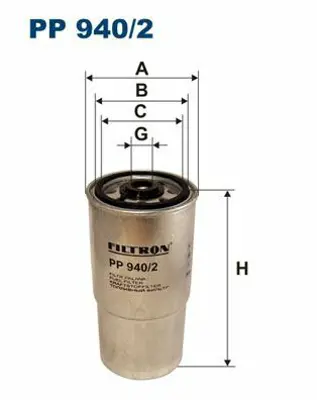 FILTRON PP 940/2 Yakıt Filitresi Bmw E36 E34 E39 E38 Landrover Freelander 2.0 Td4 13327786647