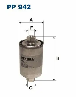 FILTRON PP 942 Yakıt Filitresi WJN101190