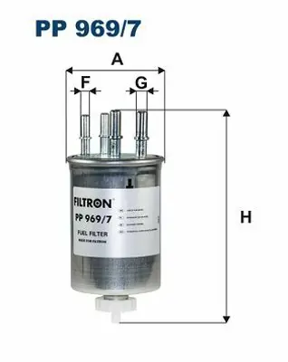 FILTRON PP 969/7 Yakıt Filitresi WJN500025