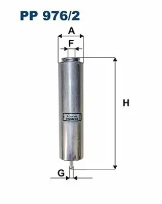 FILTRON PP 976/2 Fıltron Pp976.2 Yakıt Filtresi 13327811227