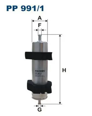 FILTRON PP 991/1 Yakıt Filitresi 8R0127400