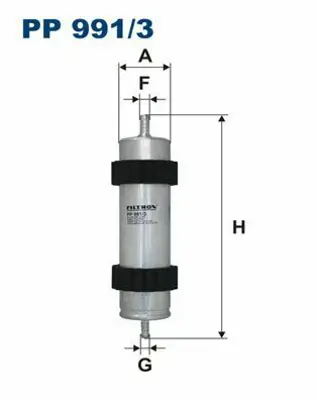 FILTRON PP991/3 Yakıt Filtresi Audı A7 4ga-Gf 3.0 Tdı 245hp 10-10- 4G0127400C, 8W0127399A, 8T0127401A, 8R0127400, 8K0127400A, 4F0127401F, 8K0127400, 8R0127400A, 8K0127400C, 80A127399B