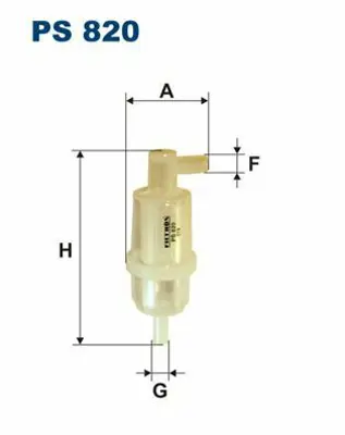 FILTRON PS 820 Yakıt Filitresi A0014777901