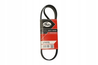 GATES 6PK975 Alternator V Kayis 6pk 989 Ibiza Citifo Fabia Polo 14> 1.0 1.6 Cwva Vhya AV6Q6C301DA