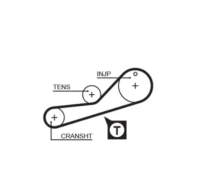 GATES K025451XS Eksantrik Gergi Kiti Escort Vıı 1.8d 1.8td (95 99) Fıesta Iıı 1.8d (89 95) Mondeo 1.8td (93 96) 1110999, YS4J6K288BA, 1005516, 1005822, 1005823, 1005824, 1005828, 1102331, 1103598, 93FF6K254BA
