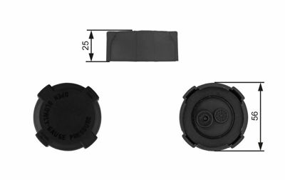 GATES RC238 Radyatör Su Kapağı  NTC7161
