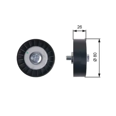 GATES T36404 Alternator Gergi Rulmanı Marea 2.0 150 20v (96 02) 46547564