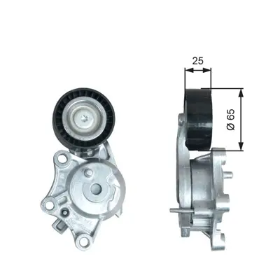 GATES T39378 Alternator V Kayıs Gergisı 208-308 Iı-508-3008-5008-Partner-Expert Iv-Berlıngo 1613255480, 692599, 9803757580, 1613255480part, 16114262, 9675874680, 3639516, 1611426280, 1613255380, 1613255580