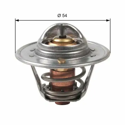 GATES TH45790G1 Termostat Jeep Cherokee 08 Commander 3.7 4.7 (05 10) - (90c) 52079476AD