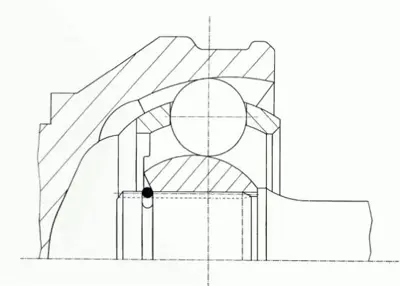 GKN 303511 Aks Kafası Dış 7M0498099A