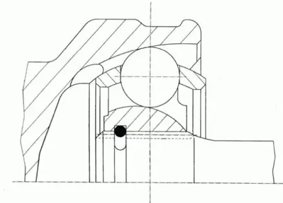 GKN 304557 Aks Kafası Dış 7L0498099, 7L0498099A, 7L0498099AX, 7L0498099C, 7L0498099CX, 7L5498099, 95534990100, 95534990101, 95534990102, 95534990103