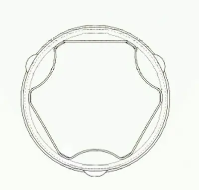 GKN 305898 Aks Körügü Iç Sağ 7701209993, 7701209993SK, 4342058040, 4342058060, 4342068010, 4342074050, 4342075010, 4342078030, 4342087406, 4342087408