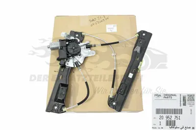 PSA 20952751 Sağ Ön Cam Krikosu Motorlu 13306921, 140337, 140488, 20952751