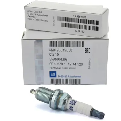 PSA 95519058 Bujı Tek Tırnak Z12ep Z14xep Z16xep Corsa C Corsa D Astra G Astra H Merıva A Vectra C 10 Ad 1214031, 1214120, 93176801, 95519058